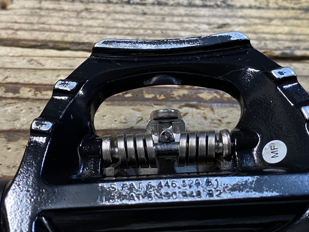 JU245 シマノ SHIMANO PD-A530 ビンディングペダル SPD 片面フラット 黒