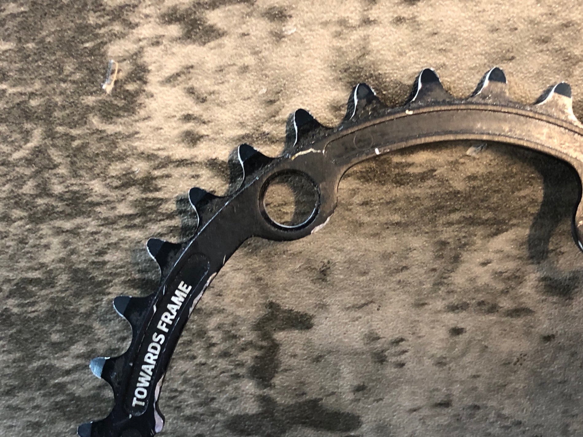 JU060 ローター ROTOR Q-RINGS チェーンリング 50/34T 楕円 BCD110 4