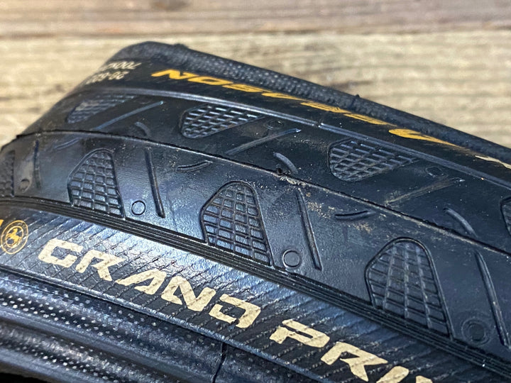 KJ019 コンチネンタル Continental GRAND PRIX 4SEASON クリンチャータイヤ 700x28C 2本セット