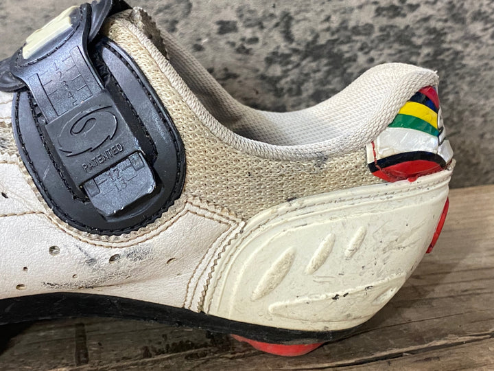 KA780 シディ SIDI GENIUS 5 PRO MEGA ビンディングシューズ 白 EU41 SPD-SL