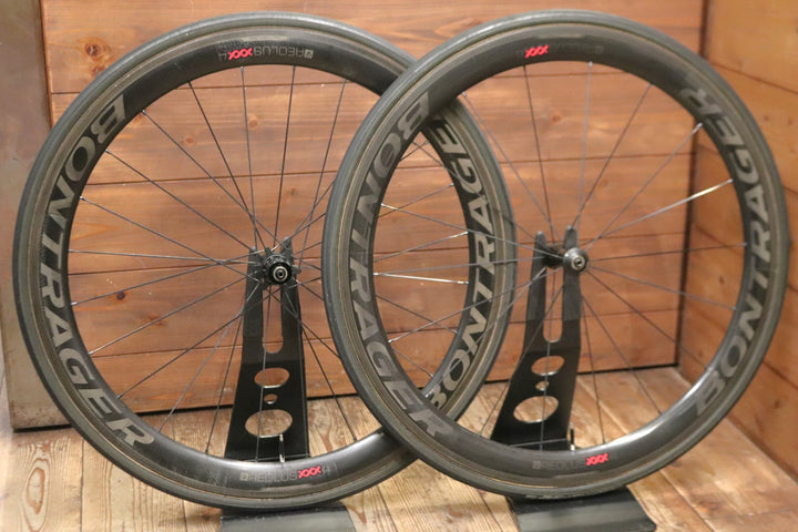 ボントレガー BONTRAGER XXX4 カーボン チューブラー ホイールセット シマノ11S/12S 【東京南麻布店】