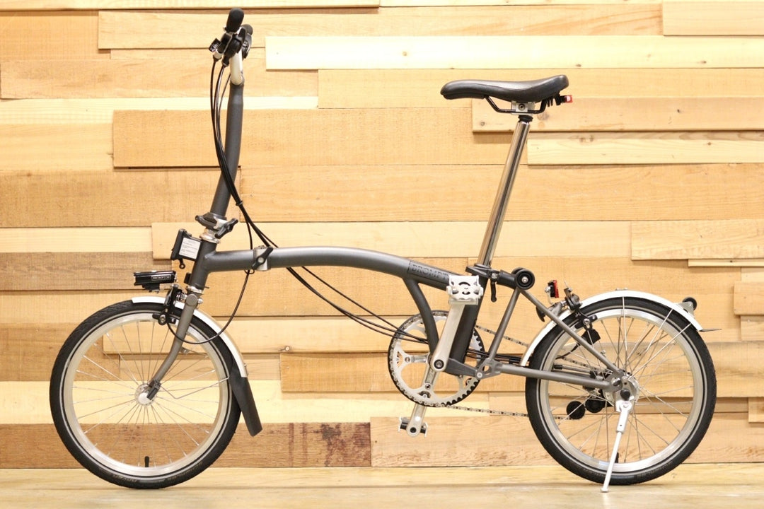 ブロンプトン BROMPTON M6L-X 2×3速 2020モデル 16インチ 折り畳みミニベロ フォールディングバイク チタンフォーク バック 【立川店】