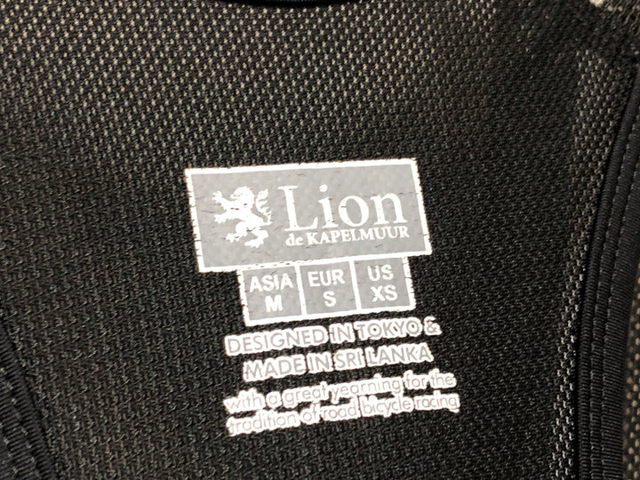KD810 リオンドカペルミュール Lion de KAPELMUUR サイドポケット ビブショーツ M 紺 ※パッド部擦れ