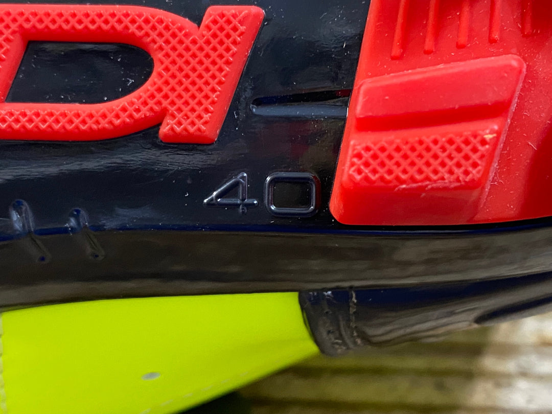KG411 シディ SIDI TRACE MTB ビンディングシューズ 2穴 蛍光イエロー EU40 ※ペン字あり