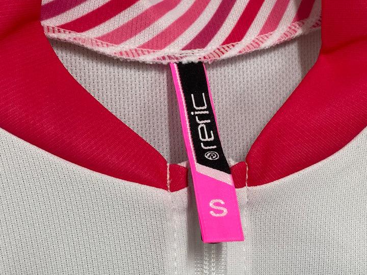 JW016 レリック reric Women's Himalia SS Jersey 半袖 サイクルジャージ S 白 レディース