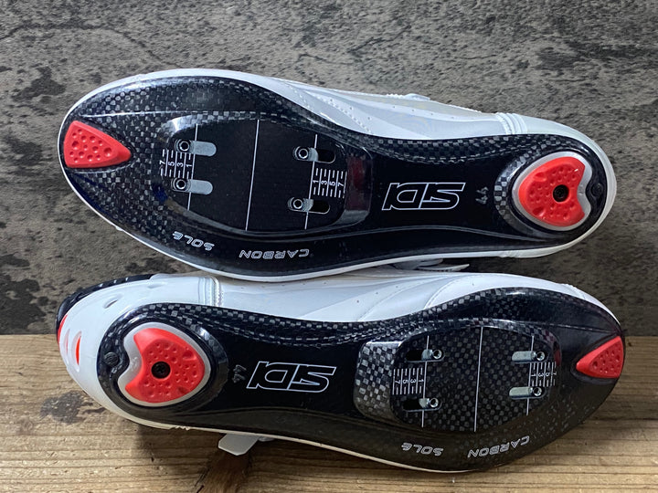 KI021 SIDI エルゴ カーボン ERGO3 CARBON ビンディングシューズ 白 EU44