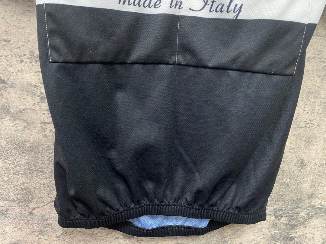 KD356 ナリーニ NALINI 半袖 サイクルジャージ 黒白ベージュ M