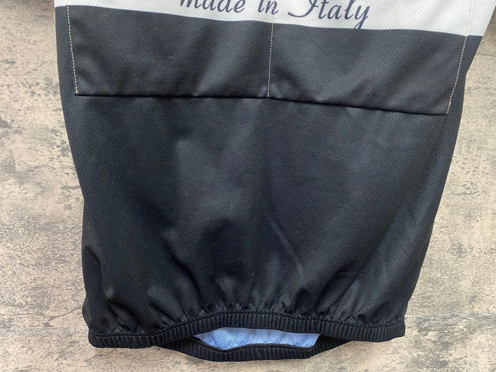 KD356 ナリーニ NALINI 半袖 サイクルジャージ 黒白ベージュ M