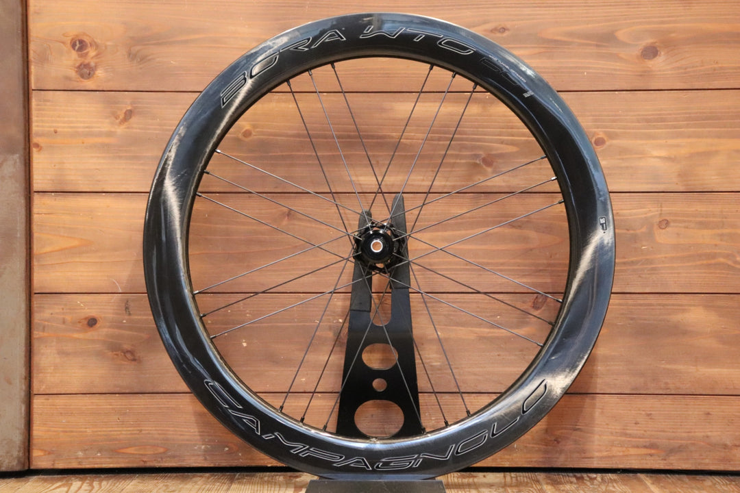 カンパニョーロ CAMPAGNOLO ボーラ BORA WTO 60 DB カーボン チューブレス フロントホイール 【東京南麻布店】