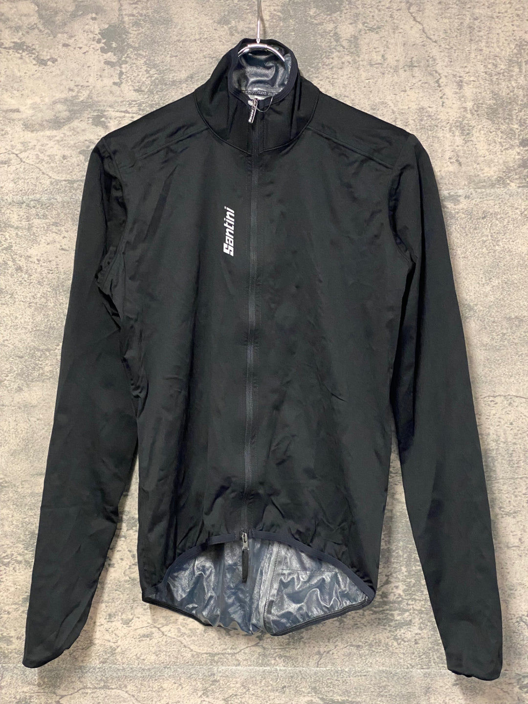 JT119 サンティーニ Santini 長袖 レインジャケット 黒 S