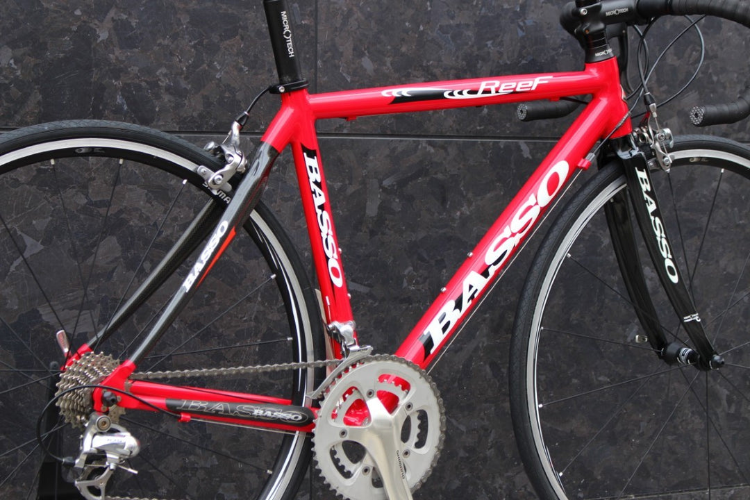 バッソ BASSO リーフ REFE 2010年モデル 480サイズ 105 5600 アルミ×カーボンバック ロードバイク 【福岡店】