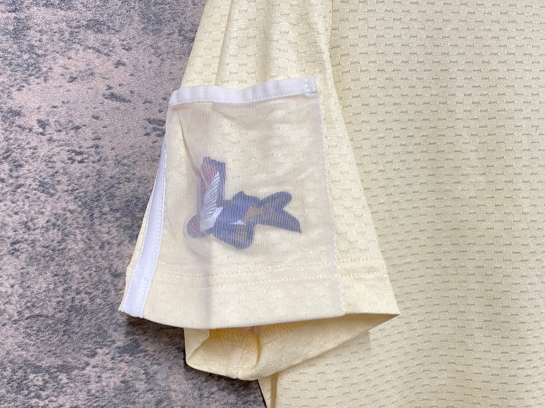 JY813 カフェドシクリステ Cafe du Cycliste MARGAUX Woman 半袖 シャツ オフホワイト XS