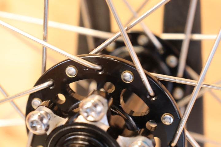 TNI AL22Wリム使用 REVO DISCハブ 手組 アルミ チューブレス フロントホイール 19C 【千葉店】