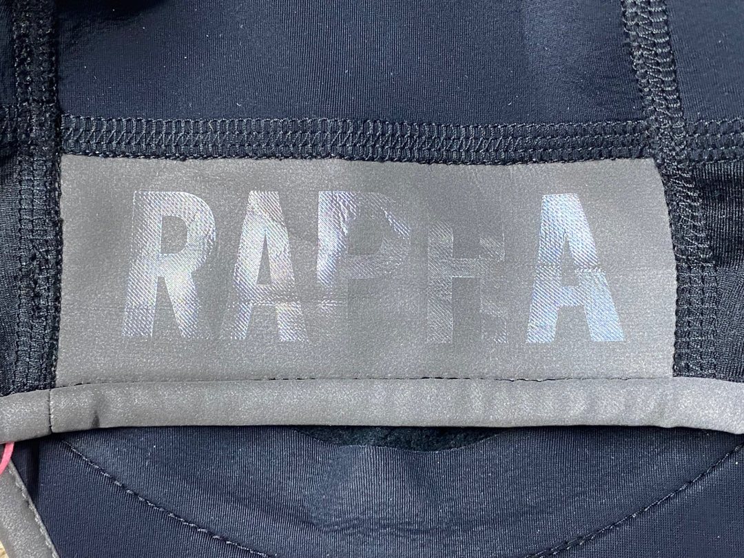 JN733 ラファ Rapha PRO TEAM WINTER HAT サイクルキャップ 黒 S-M 裏起毛