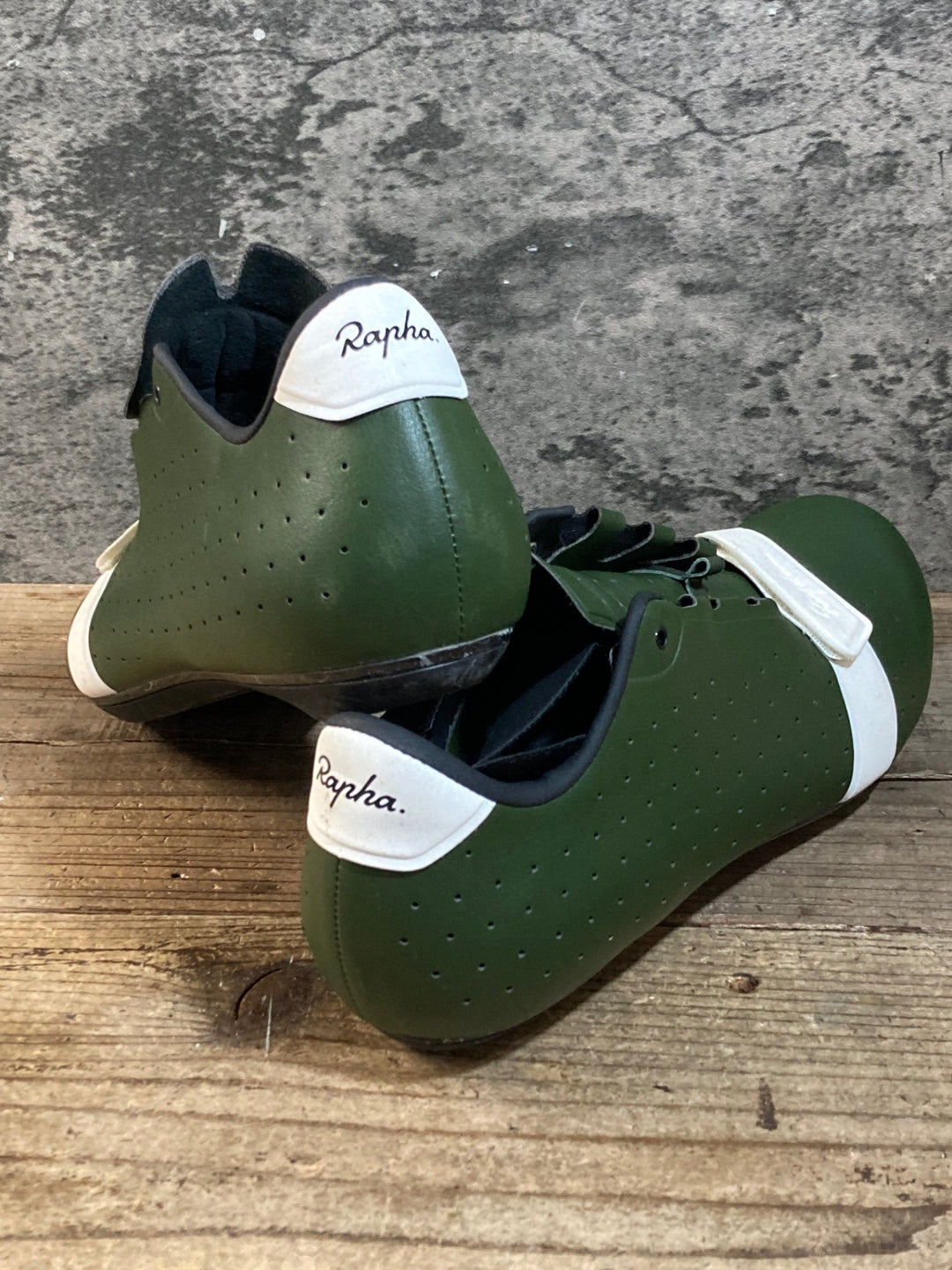 KD517 ラファ Rapha CLASSIC SHOE ビンディングシューズ 緑 EU43