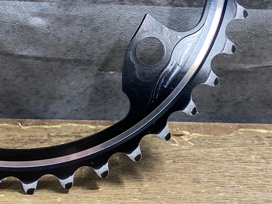 JR581 シマノ SHIMANO デュラエース DURA-ACE FC-R9100 チェーンリングセット 53/39T 摩耗大 ジャンク