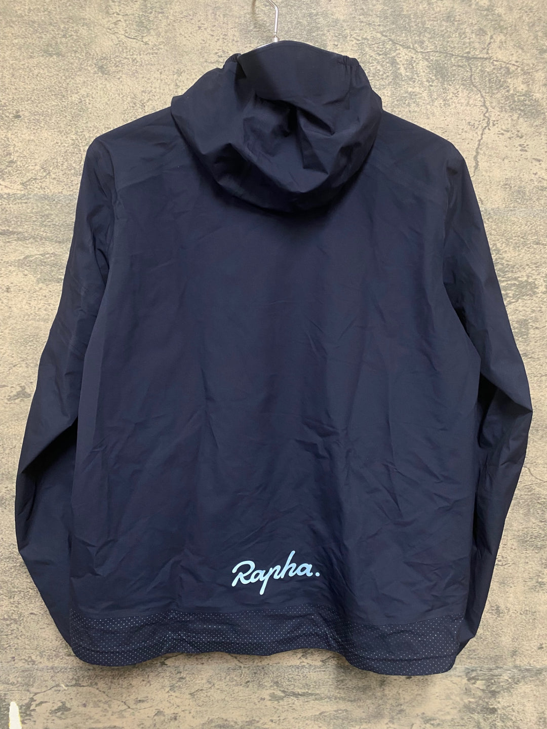 KL464 ラファ Rapha WOMEN'S EXPLORE HOODED GORE-TEX PULLOVER 長袖 ウィンドブレーカー 紺 XS
