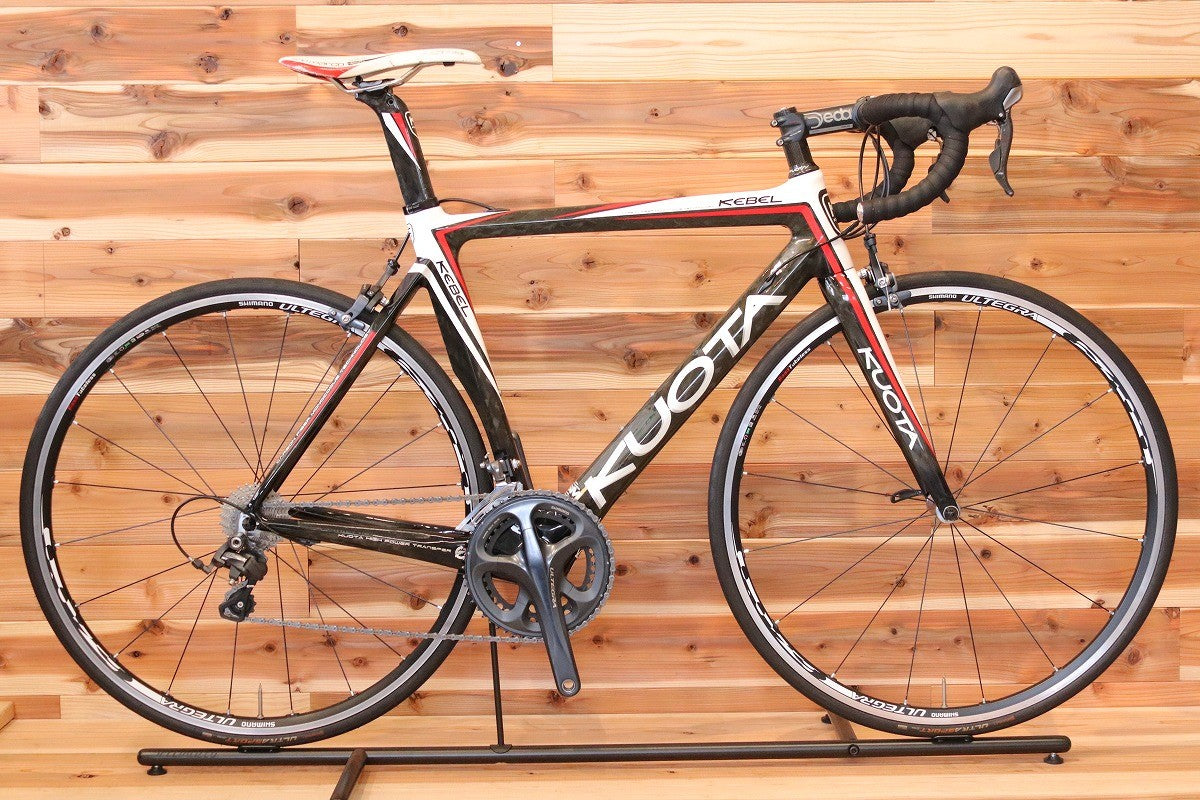 クオータ KUOTA ケベル KEBEL Mサイズ シマノ アルテグラ 6700 10S カーボン ロードバイク 【広島店】