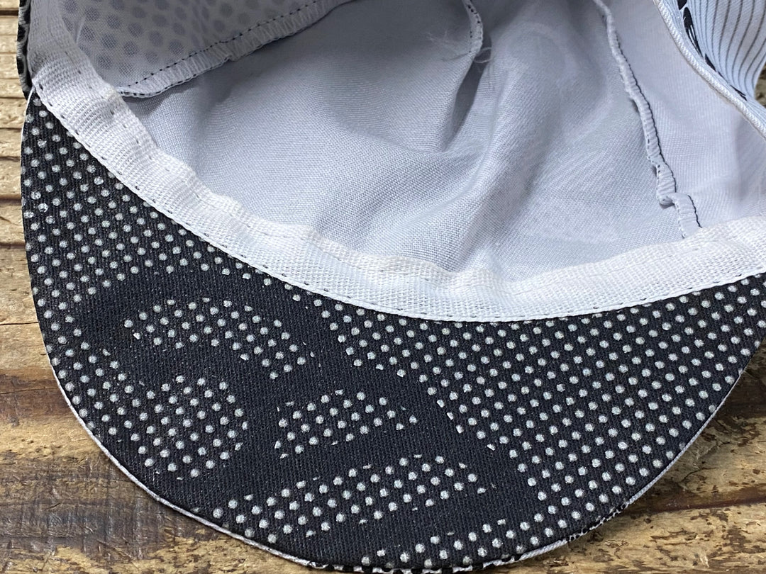 KD639 チネリ CINELLI サイクルキャップ 白黒 サイズフリー