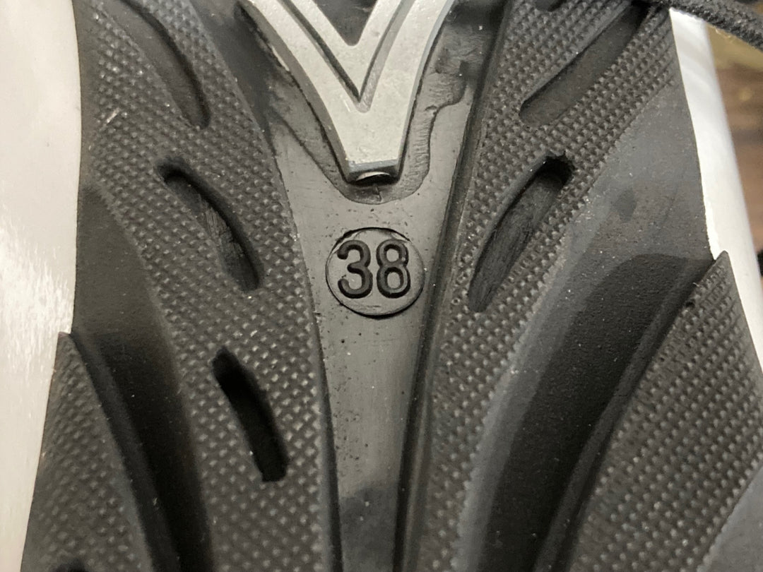 JZ182 ヴィットリア Vittoria Shoes 1976 Classic L-RUBBER ビンディングシューズ EU38 2穴 白