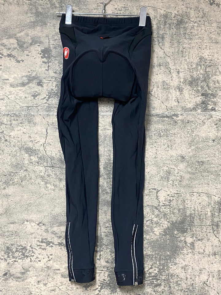 JU265 カステリ CASTELLI レーサータイツ 黒 レディース S