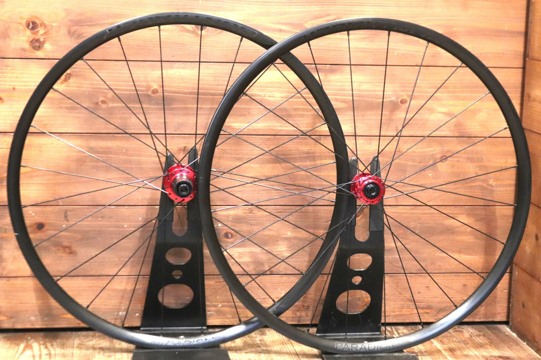 ボントレガー BONTRAGER パラダイム PARADIGM SL DISC アルミ チューブレスレディ ホイールセット シマノ11S/12S 【東京南麻布店】