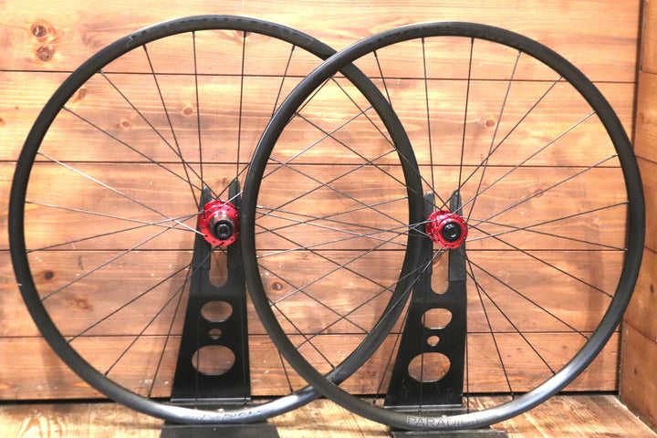 ボントレガー BONTRAGER パラダイム PARADIGM SL DISC アルミ チューブレスレディ ホイールセット シマノ11S/12S 【東京南麻布店】