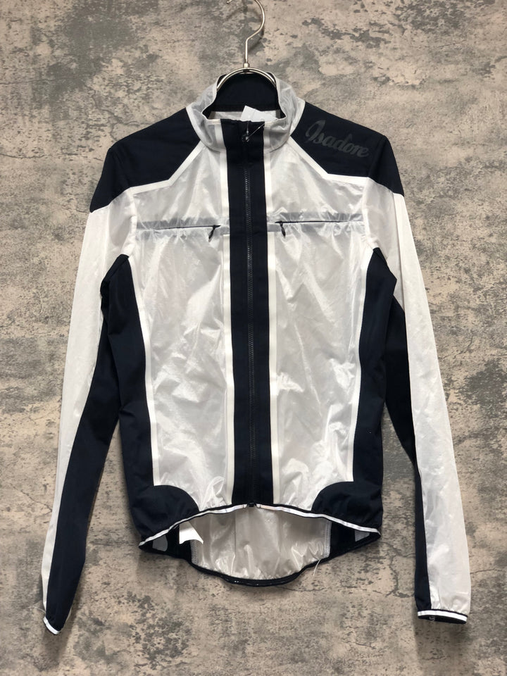 JY376 イザドア Isadore 長袖 レインジャケット 白 S