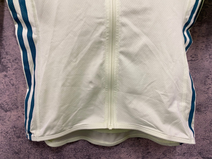 JY391 アディダス adidas 半袖 サイクルジャージ レディース 黄緑 L