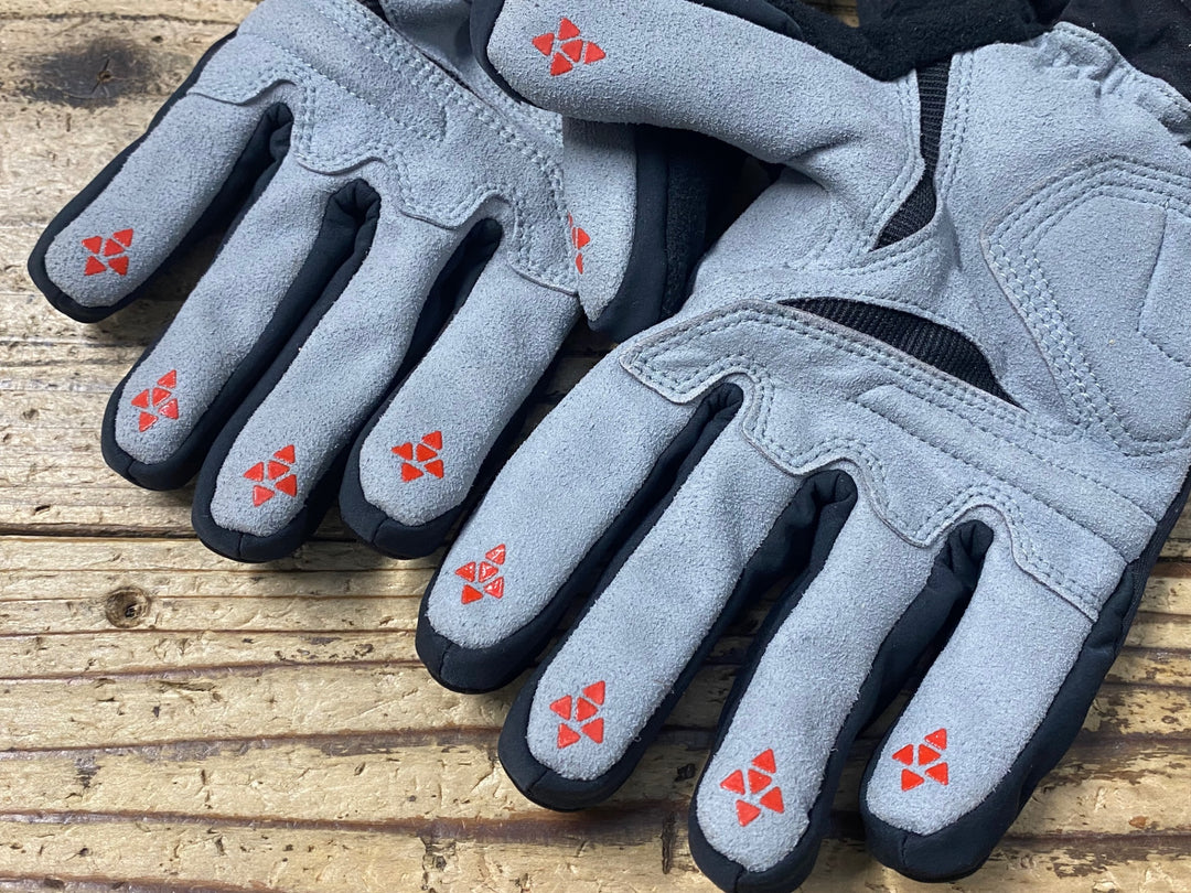 KD569 パールイズミ PEARL iZUMi 長指 ウィンターグローブ 黒 L 裏起毛 HEATER SYSTEM