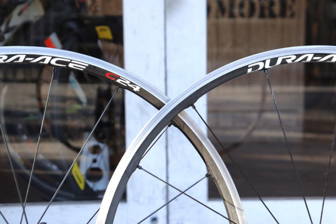 シマノ SHIMANO デュラエース DURA-ACE WH-7900 C24 TL カーボン アルミ チューブレス ホイールセット シマノ10S 【横浜店】