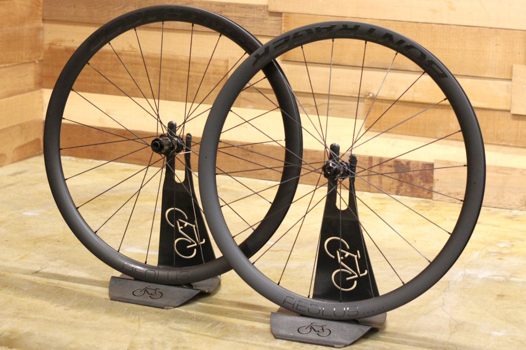 ボントレガー BONTRAGER アイオロス プロ AEOLUS PRO 37 DISC カーボン チューブレスレディ ホイールセット シマノ 12/11S 【立川店】