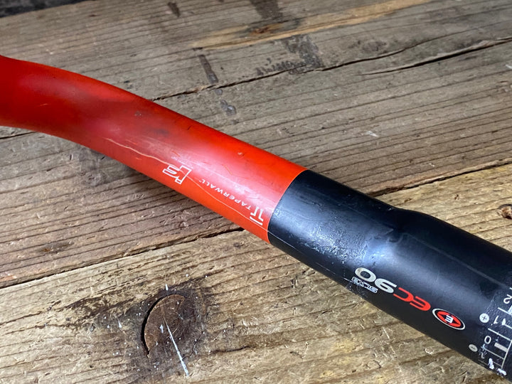 KR182 イーストン EASTON EC90 SLX3 カーボン ドロップハンドル 赤 黒 エンドC-C420mm