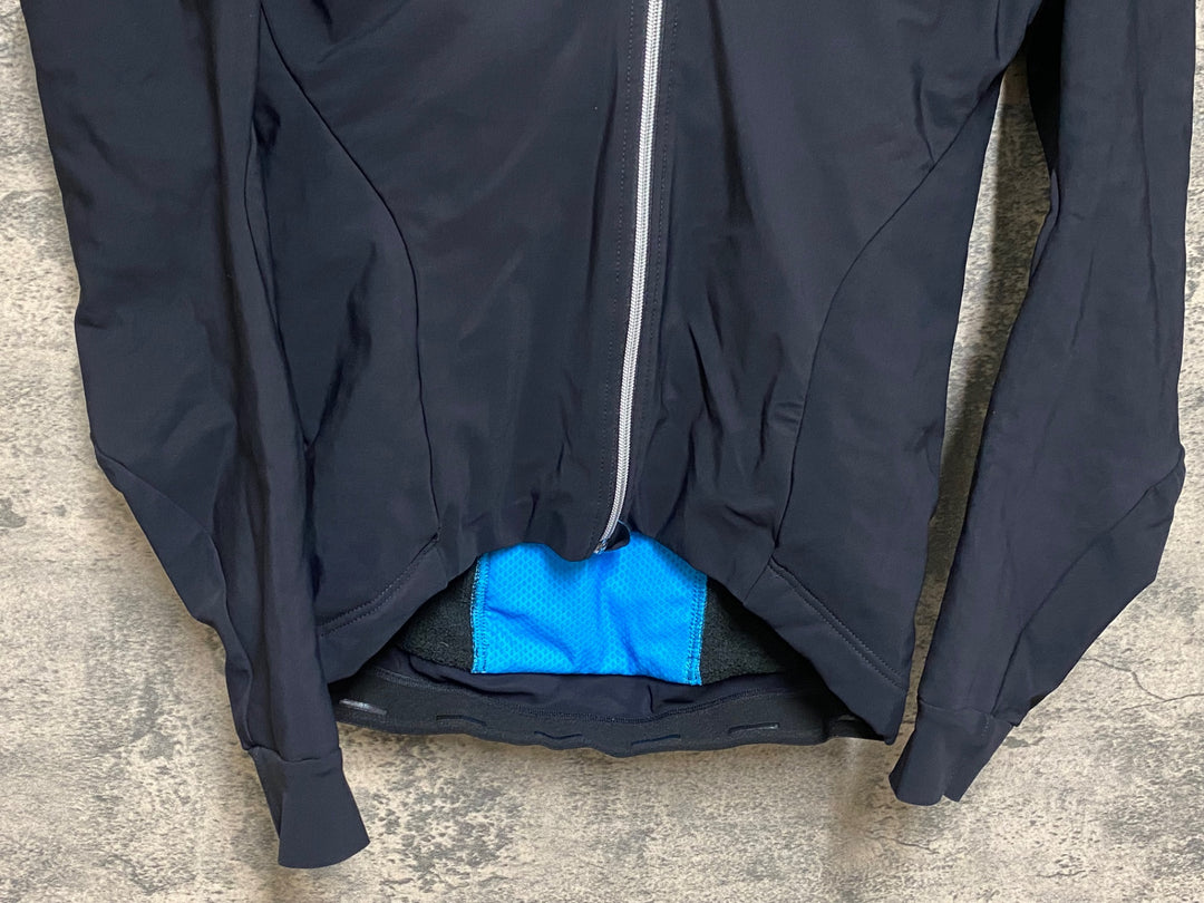 JP393 アソス ASSOS MILLE LL.bonKa 4.4 WINTER 長袖 サイクルジャケット 黒 S 裏起毛