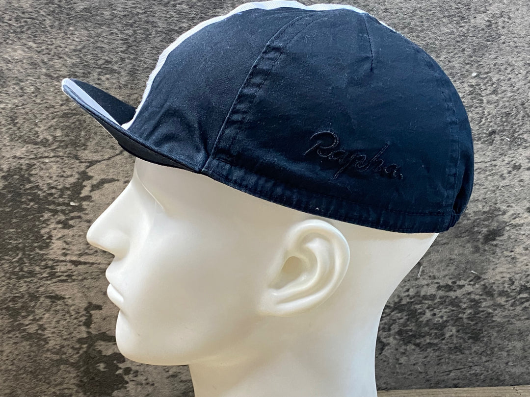 KB064 ラファ Rapha CAP Ⅱ サイクルキャップ 黒 M-L ※擦れ