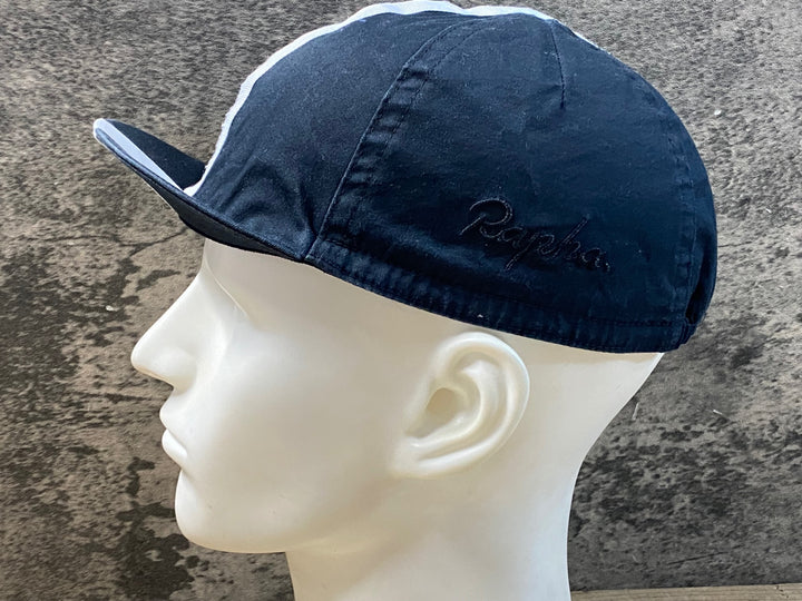 KB064 ラファ Rapha CAP Ⅱ サイクルキャップ 黒 M-L ※擦れ