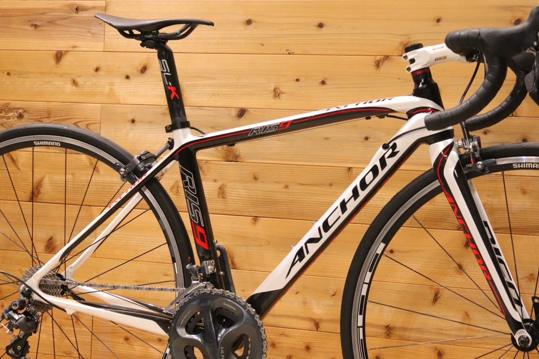ブリヂストン BRIDGESTONE アンカー ANCHOR RIS9 2015モデル 430サイズ シマノ アルテグラ 6700 10S カーボン ロードバイク 【広島店】