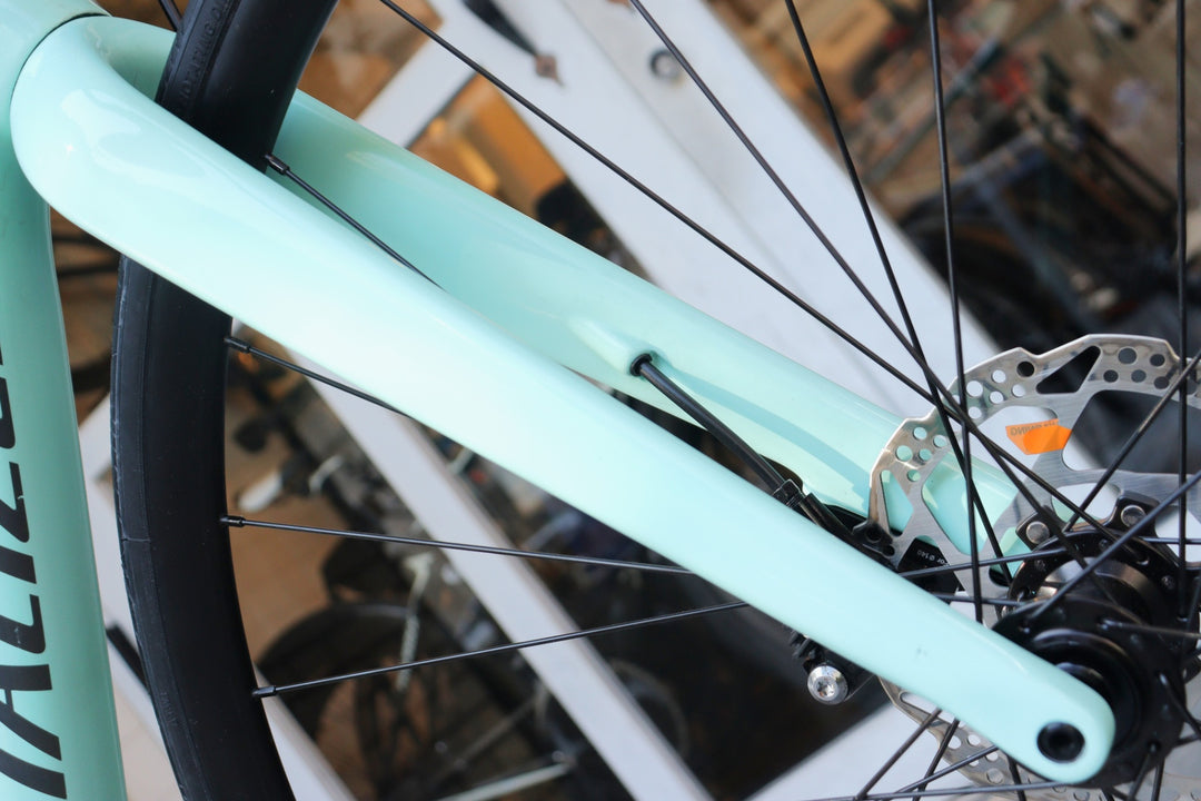 スペシャライズド SPECIALIZED ルーベ ROUBAIX ELITE DISC 2018モデル 54サイズ シマノ 105 5800 MIX 11S カーボン ロードバイク 【横浜店】