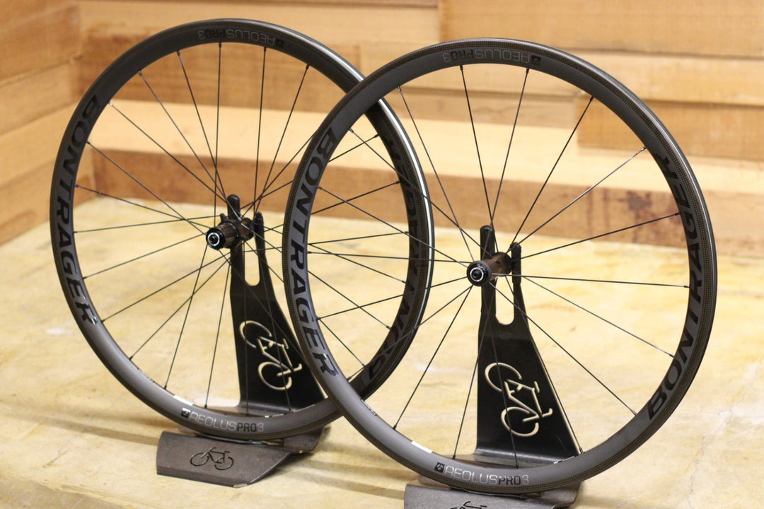 ボントレガー BONTRAGER アイオロス プロ AEOLUS PRO 3 カーボン チューブレスレディ ホイールセット シマノ12/11S 【立川店】