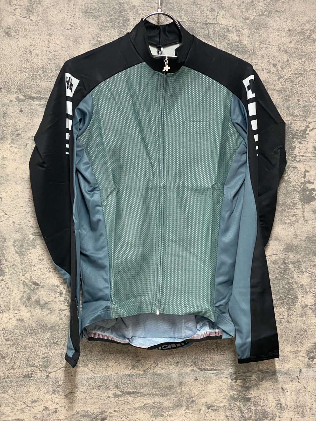 JQ157 アソス assos INTERMEDIATE 長袖サイクルジャケット 緑 M 裏起毛