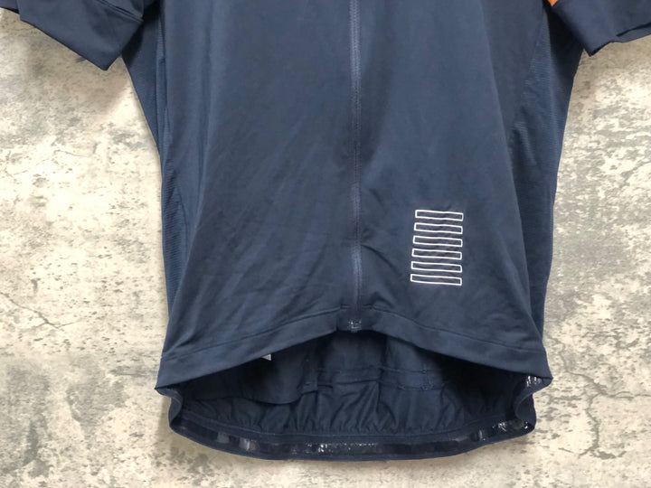 KE043 ラファ Rapha PRO TEAM TRAINING JERSEY Ⅱ 半袖 サイクルジャージ L ※穴空きのためジャンク