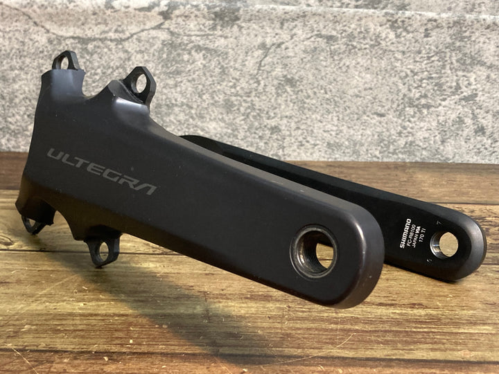 JS742 シマノ SHIMANO アルテグラ ULTEGRA FC-R8100 クランクアーム 170mm ※フィキシングボルト欠品