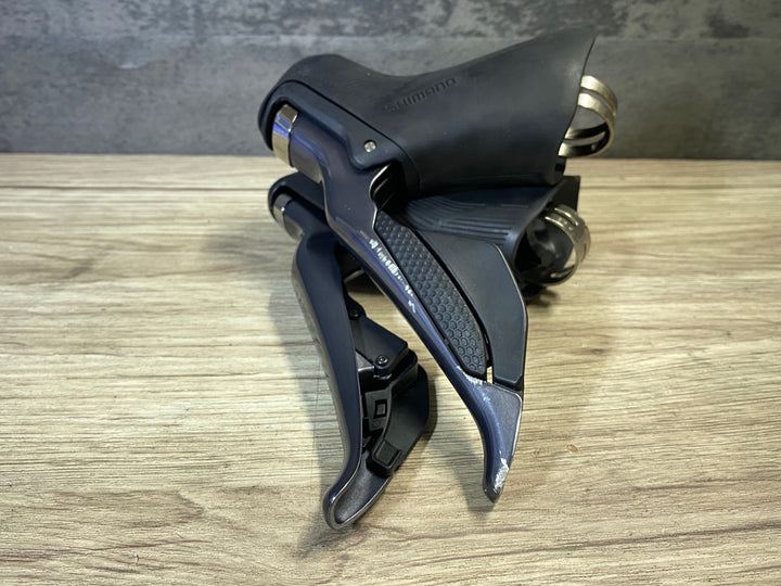JT545 シマノ SHIMANO アルテグラ ULTEGRA ST-R8150 STIレバー 左右セット ※ガリ傷