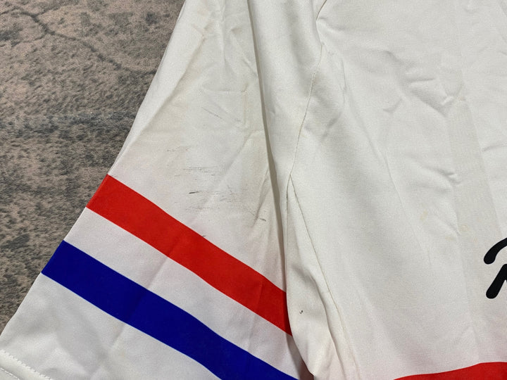 JD109 ラファ Rapha Paul Smith コラボ 半袖サイクルジャージ Condor 白 M 動物毛付着