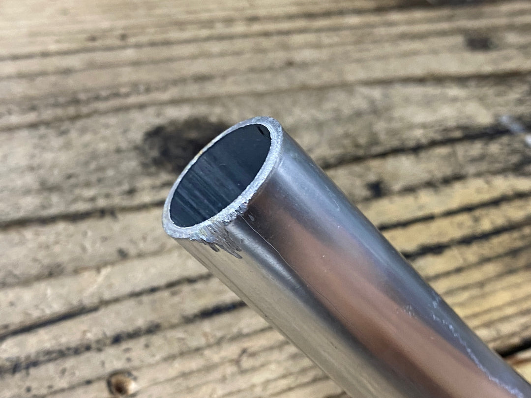KB182 チネリ Cinelli ジロ ディタリア GIRO D`ITALIA アルミ ドロップハンドル 400mmエンドC-C Φ26.4 ※末端カット、加工品のためジャンク