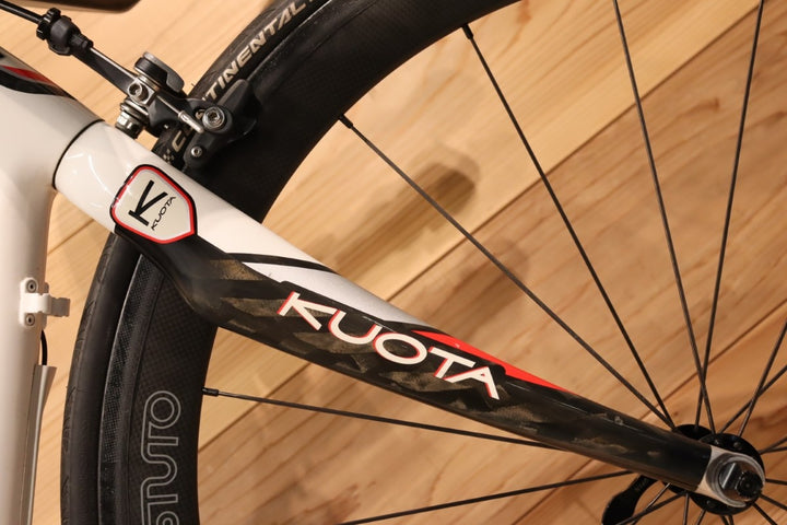 クオータ KUOTA カルマ レース KHARMA RACE 2011モデル XSサイズ シマノ アルテグラ 6770MIX 10S Di2 カーボン ロードバイク TT仕様 【千葉店】
