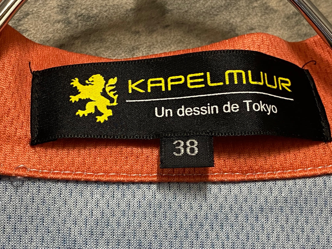 KD541 カペルミュール kapelmuur 半袖 サイクルジャージ 紺 38 レディース