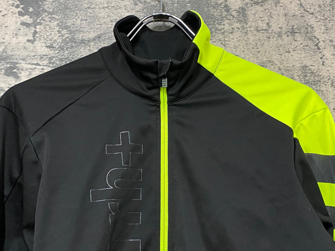 JH658 rh+ サイクルジャケット 裏起毛 EU Mサイズ 黒黄色