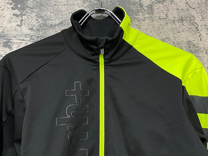 JH658 rh+ サイクルジャケット 裏起毛 EU Mサイズ 黒黄色