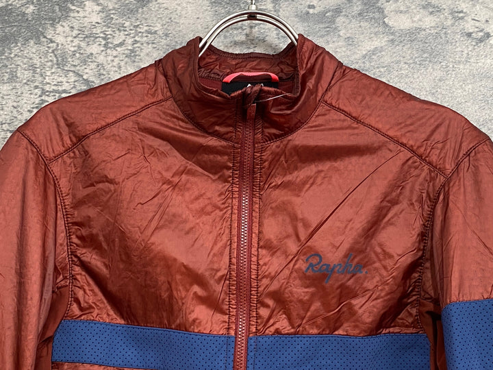 JO045 ラファ Rapha BREVET INSULATED JACKET 長袖 サイクルジャケット バーガンディ S